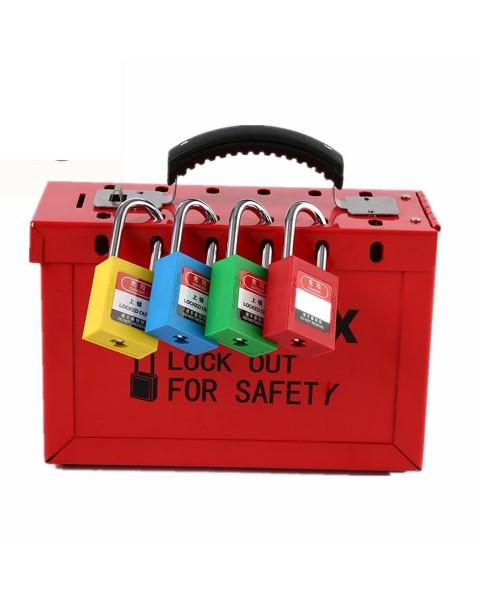  12/13 lock  Steel Lockout  Box For Safety