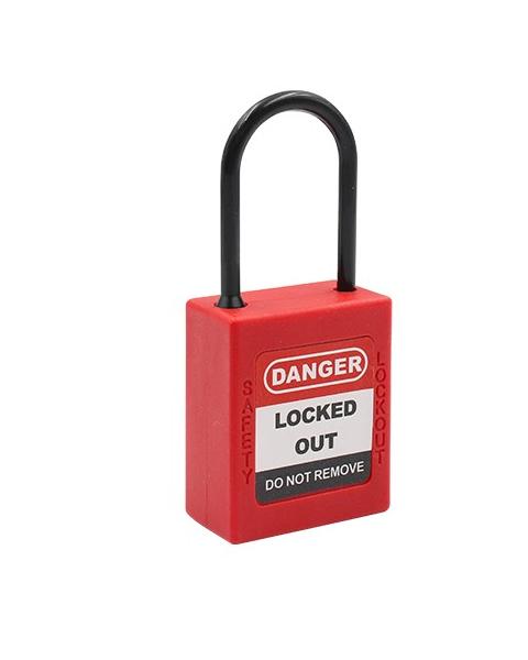 4mm diameter nylon Shackle Padlock 