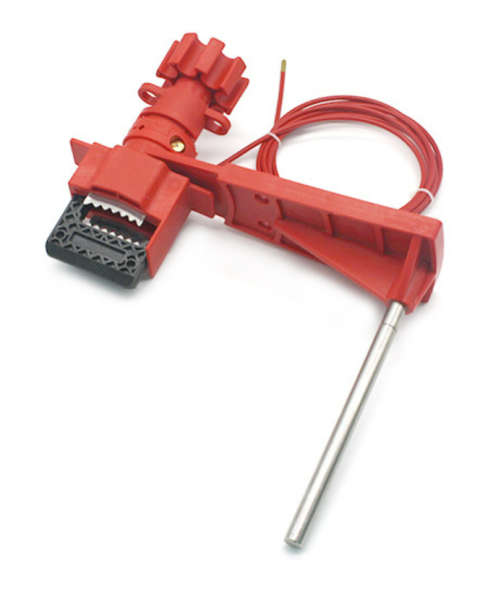 Universal butterfly valve lock
